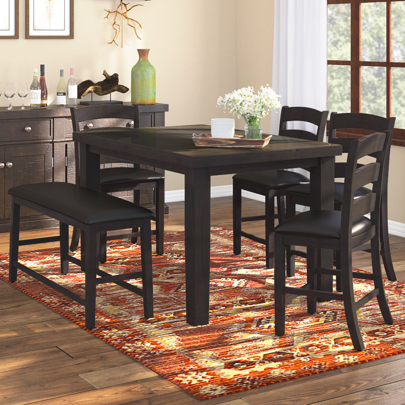 Loon Peak Bodie 6 Piece Counter Height Dining Set & Reviews Wayfair